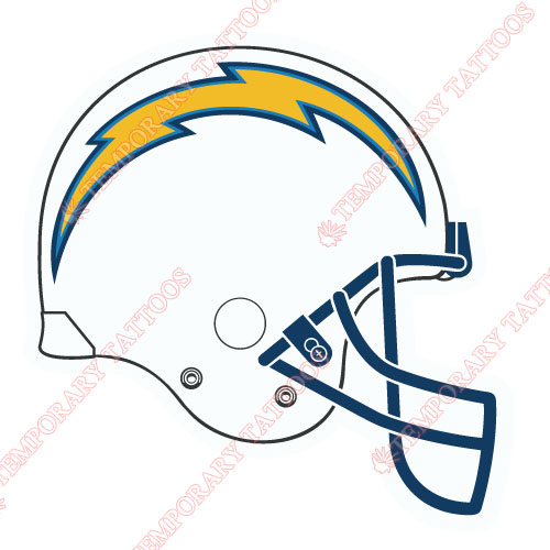 San Diego Chargers Customize Temporary Tattoos Stickers NO.741